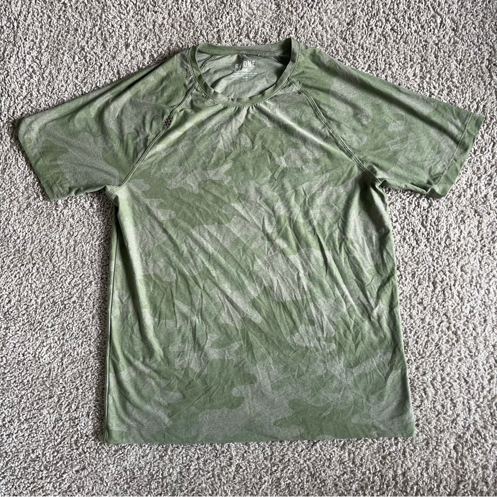 Rhone Camo Short Sleeve Reign Jersey Tee T Shirt
